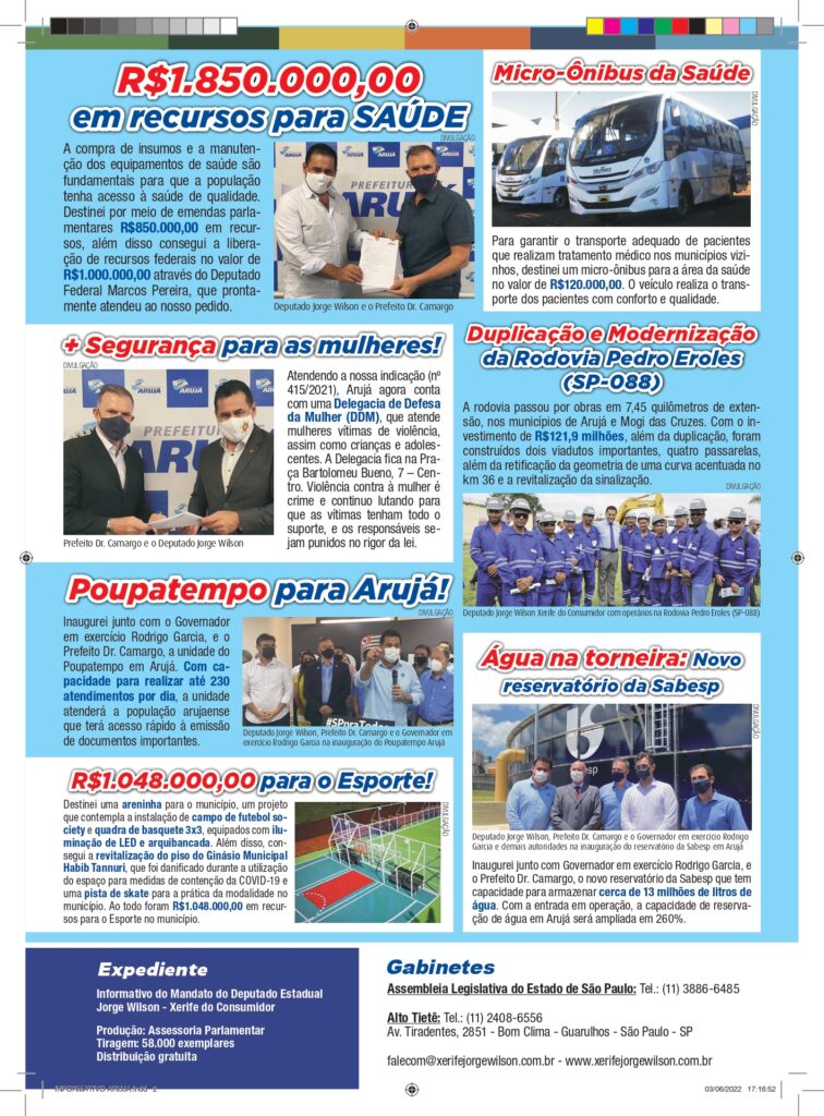 Informativo Arujá Xerife do Consumidor