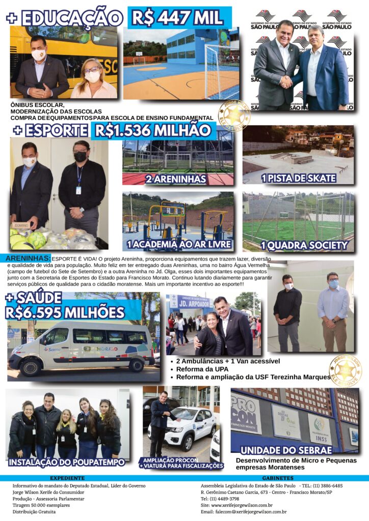 Informativo Francisco Morato Xerife do Consumidor